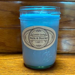 Dark & Stormy soy candle